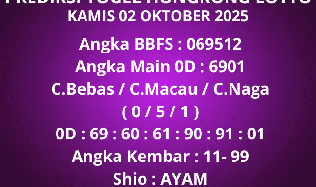 prediksi togel singapore