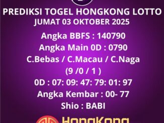 Prediksi Togel Hongkong Lotto