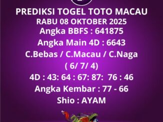 Prediksi Togel Toto Macau