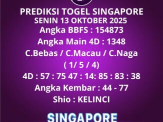 Prediksi Togel Singapore
