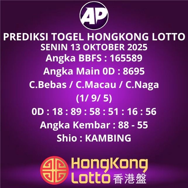 Prediksi Togel Hongkong Lotto