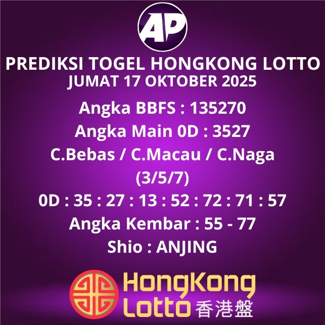 Prediksi Togel Hongkong Lotto
