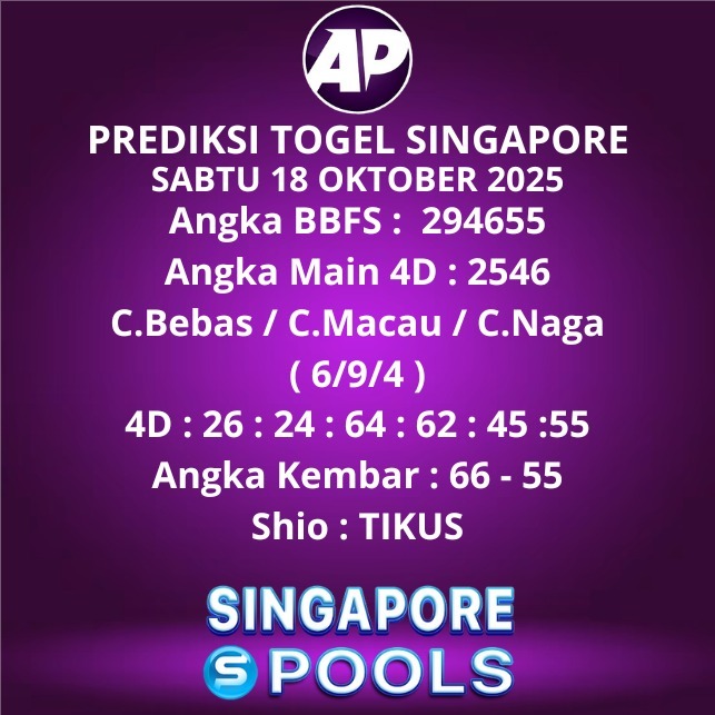 Prediksi Togel Singapore