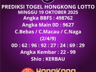 Prediksi Togel Hongkong Lotto