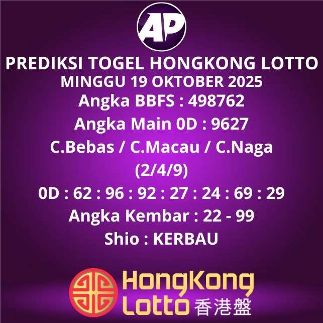 Prediksi Togel Hongkong Lotto