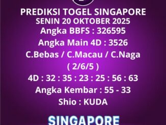 Prediksi Togel Singapore