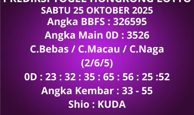 Prediksi Togel Hongkong Lotto Prediksi Togel Hongkong Lotto