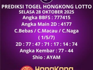 Prediksi Togel Hongkong Lotto