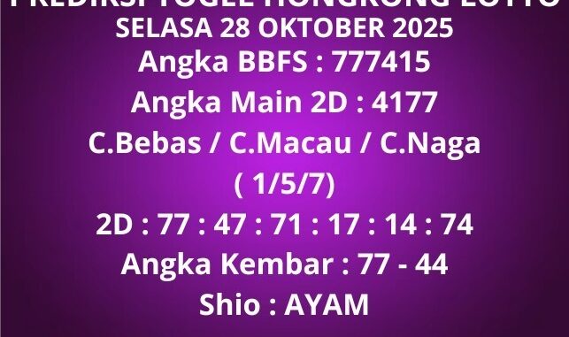 Prediksi Togel Hongkong Lotto Prediksi Togel Hongkong Lotto