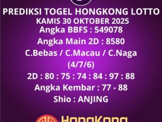 Prediksi Togel Hongkong Lotto
