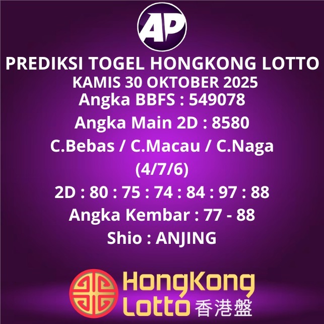 Prediksi Togel Hongkong Lotto