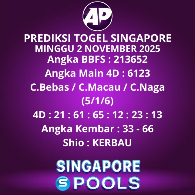Prediksi Togel Singapore