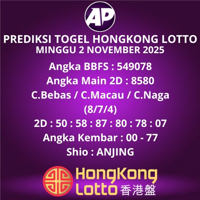 Prediksi Togel Hongkong Lotto
