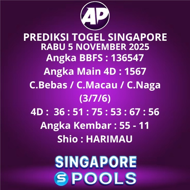 Prediksi Togel Singapore