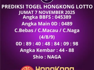 Prediksi Togel Hongkong Lotto