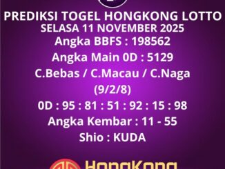 Prediksi Togel Hongkong Lotto