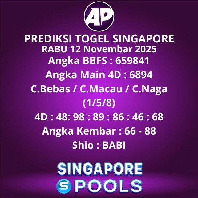 Prediksi Togel Singapore