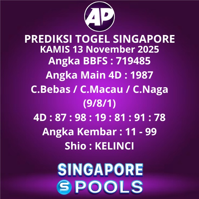 Prediksi Togel Singapore