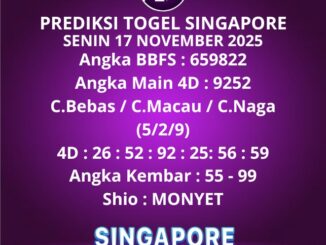 Prediksi Togel Singapore