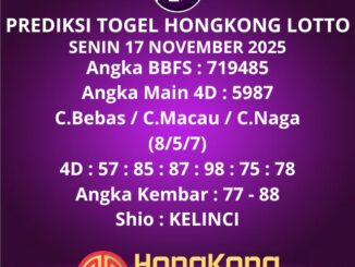 Prediksi Togel Hongkong Lotto