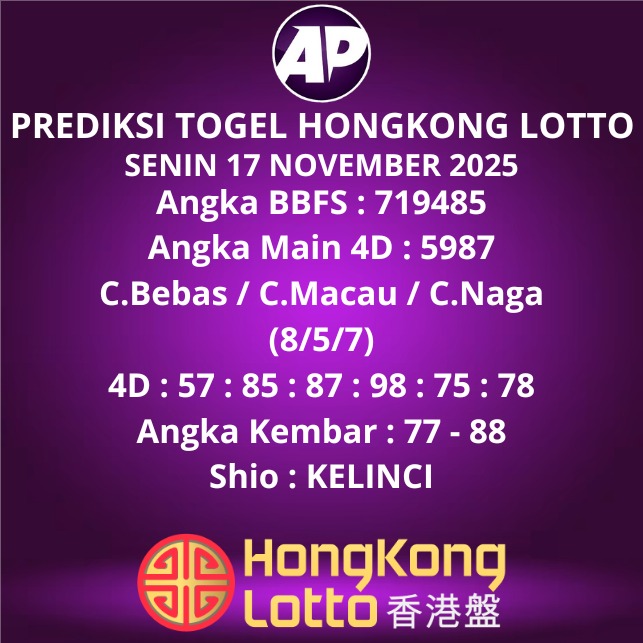 Prediksi Togel Hongkong Lotto