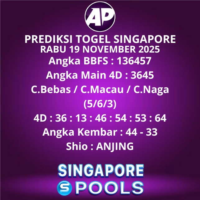 Prediksi Togel Singapore