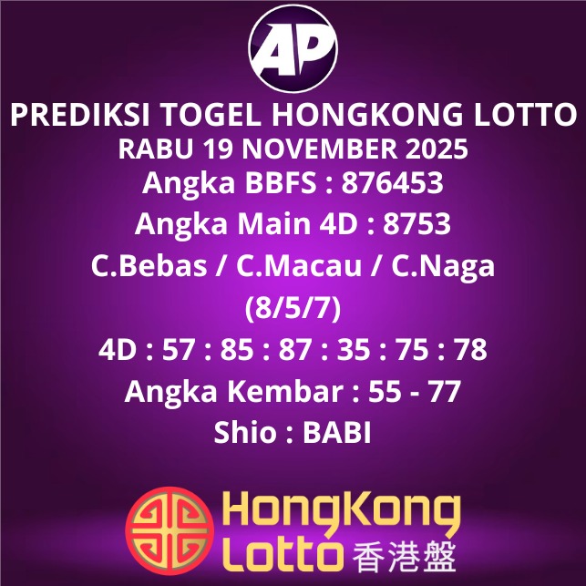 Prediksi Togel Hongkong Lotto