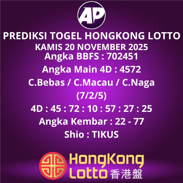 Prediksi Togel Hongkong Lotto