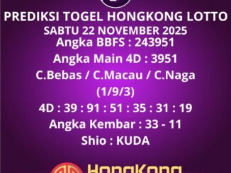 Prediksi Togel Hongkong Lotto