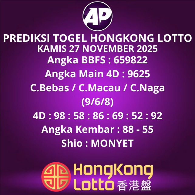 Prediksi Togel Hongkong Lotto