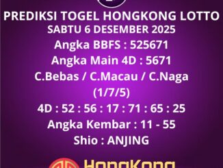 Prediksi Togel Hongkong Lotto