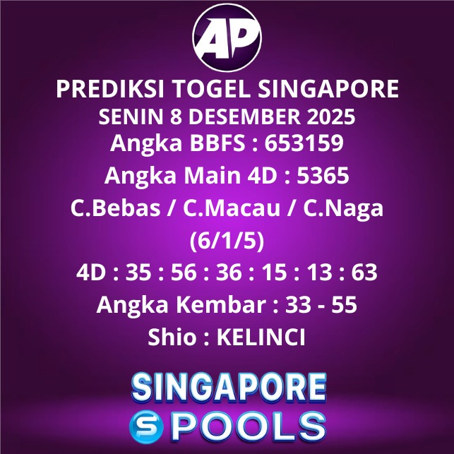 Prediksi Togel Singapore