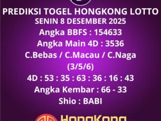 Prediksi Togel Hongkong Lotto