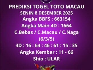 Prediksi Togel Toto Macau