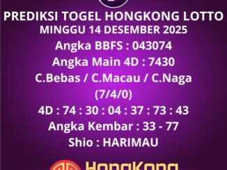 Prediksi Togel Hongkong Lotto