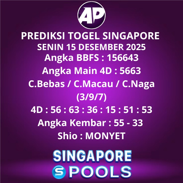 Prediksi Togel Singapore
