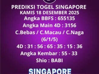 Prediksi Togel Singapore