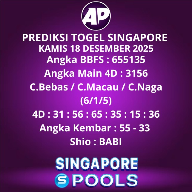 Prediksi Togel Singapore