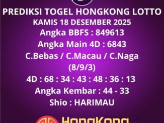 Prediksi Togel Hongkong Lotto