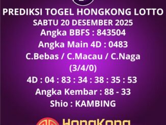 Prediksi Togel Hongkong Lotto