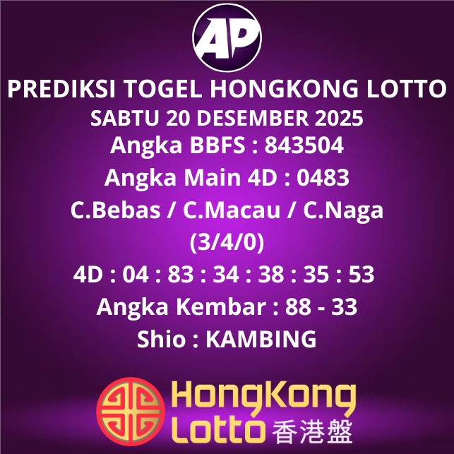 Prediksi Togel Hongkong Lotto