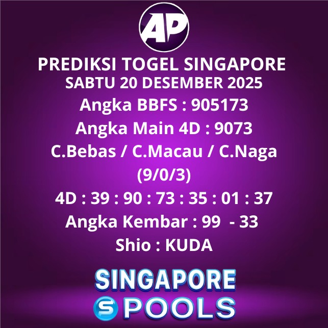 Prediksi Togel Singapore