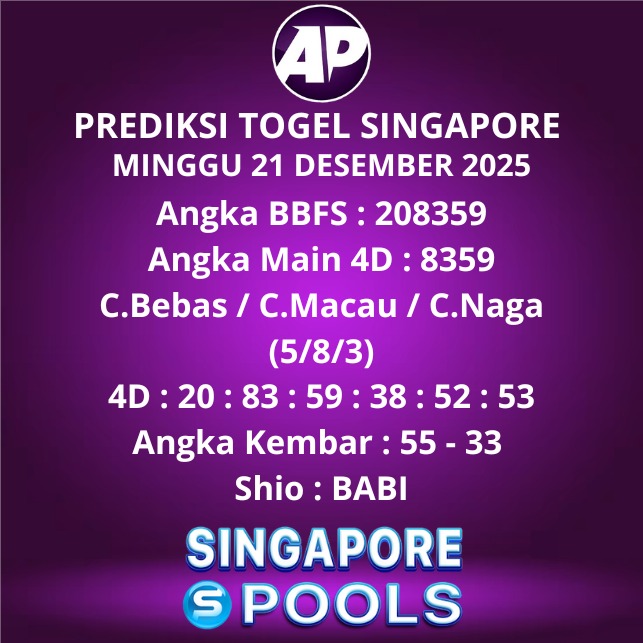 Prediksi Togel Singapore