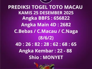 Prediksi Togel Toto Macau