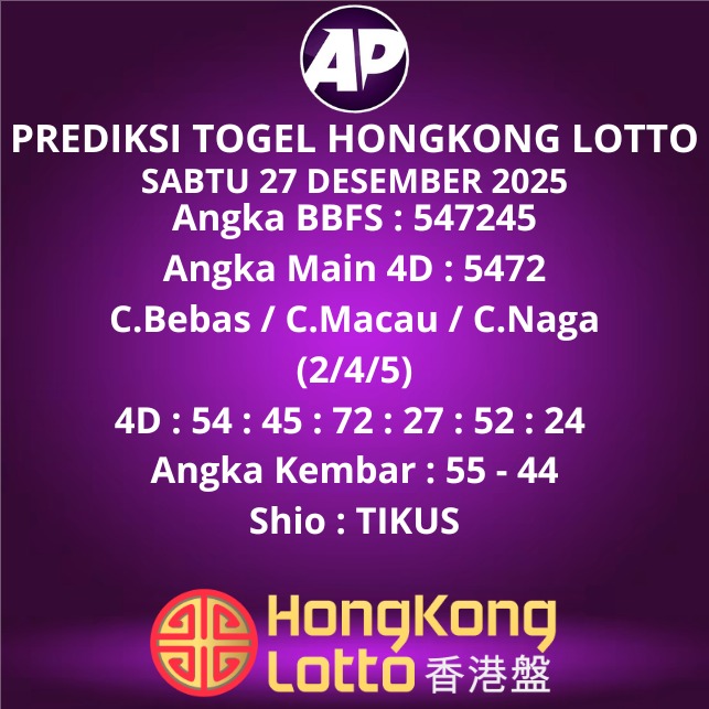 Prediksi Togel Hongkong Lotto