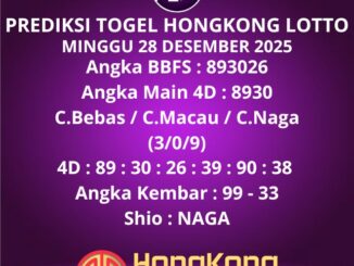 Prediksi Togel Hongkong Lotto