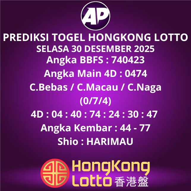 Prediksi Togel Hongkong Lotto