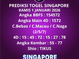 Prediksi Togel Singapore