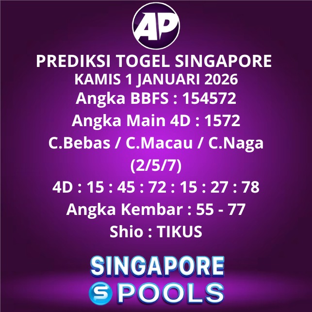 Prediksi Togel Singapore