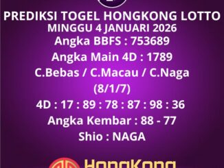 Prediksi Togel Hongkong Lotto